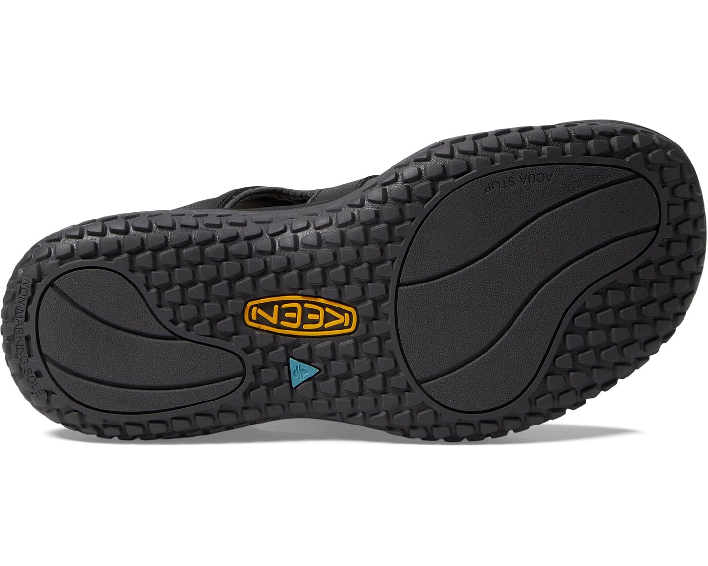 Men's KEEN Solr Sandal Black/Gold