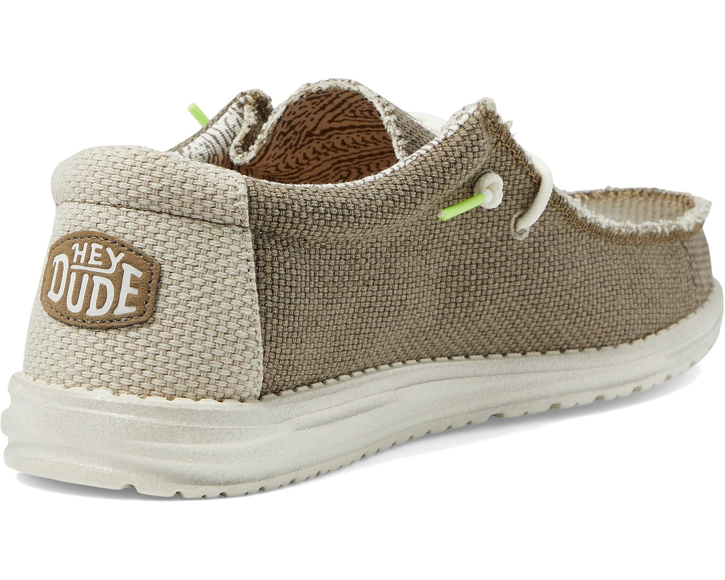 Men's Hey Dude Wally Braided Slip-On Casual Shoes Fossil