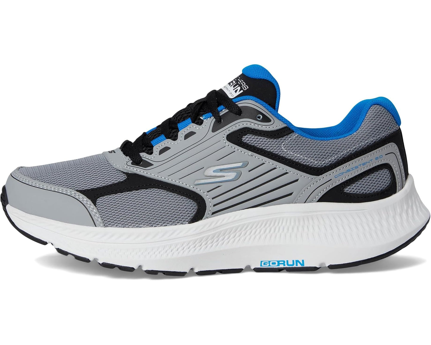 Men's SKECHERS Go Run Consistent 2.0 Grey/Black