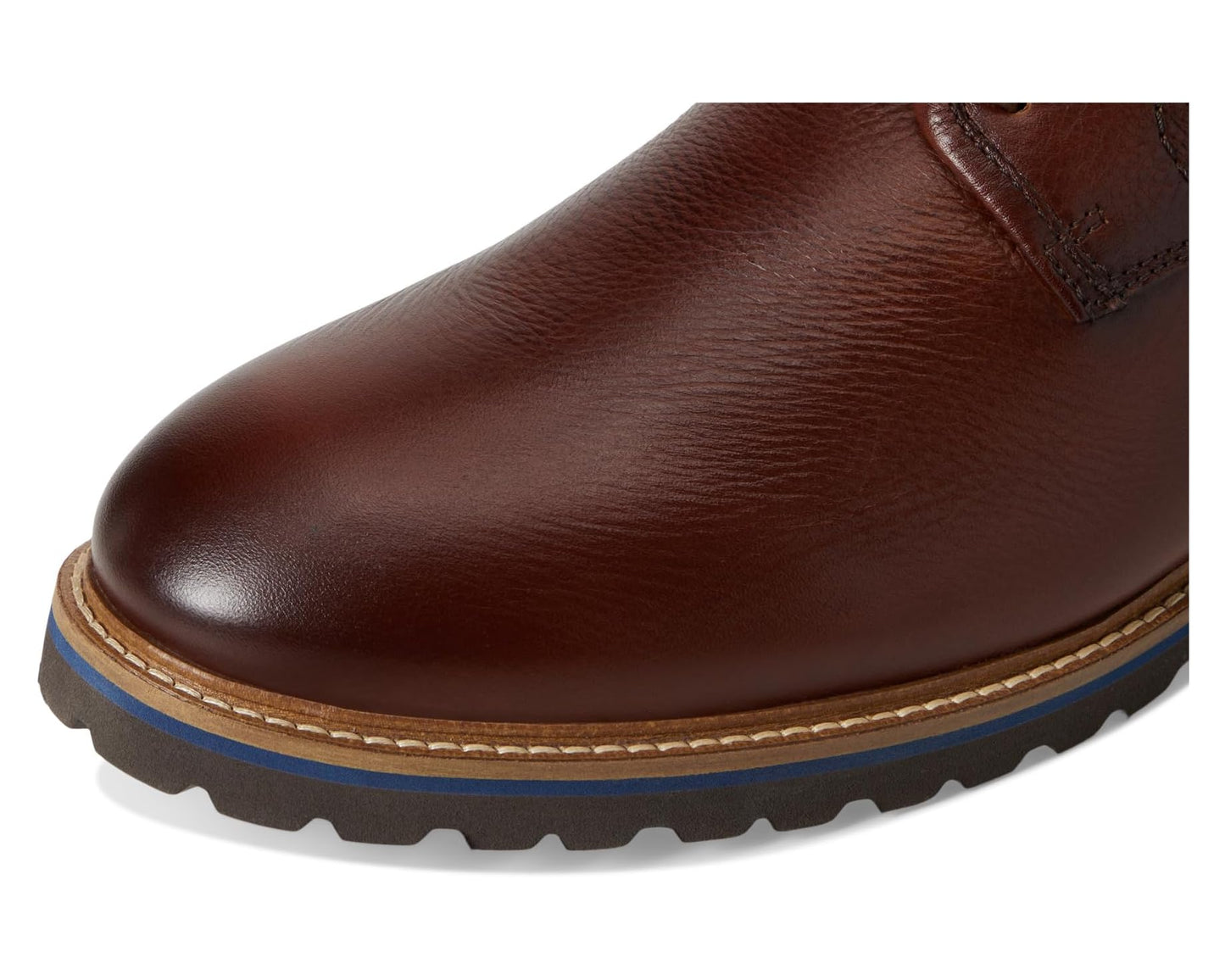 Men's Samuel Hubbard Featherlight Founder Oxford Brown Tumbled Leather
