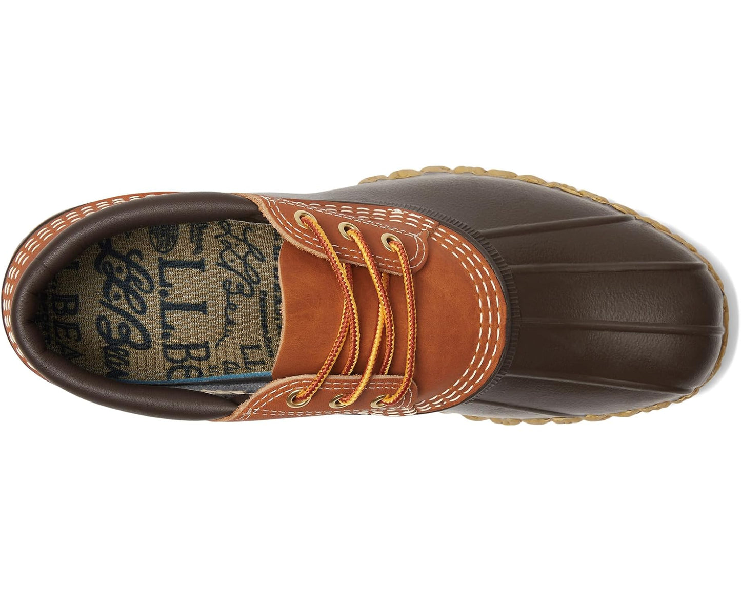 Men's L.L.Bean Gumshoe Tan/Bean Boot Brown/Gum