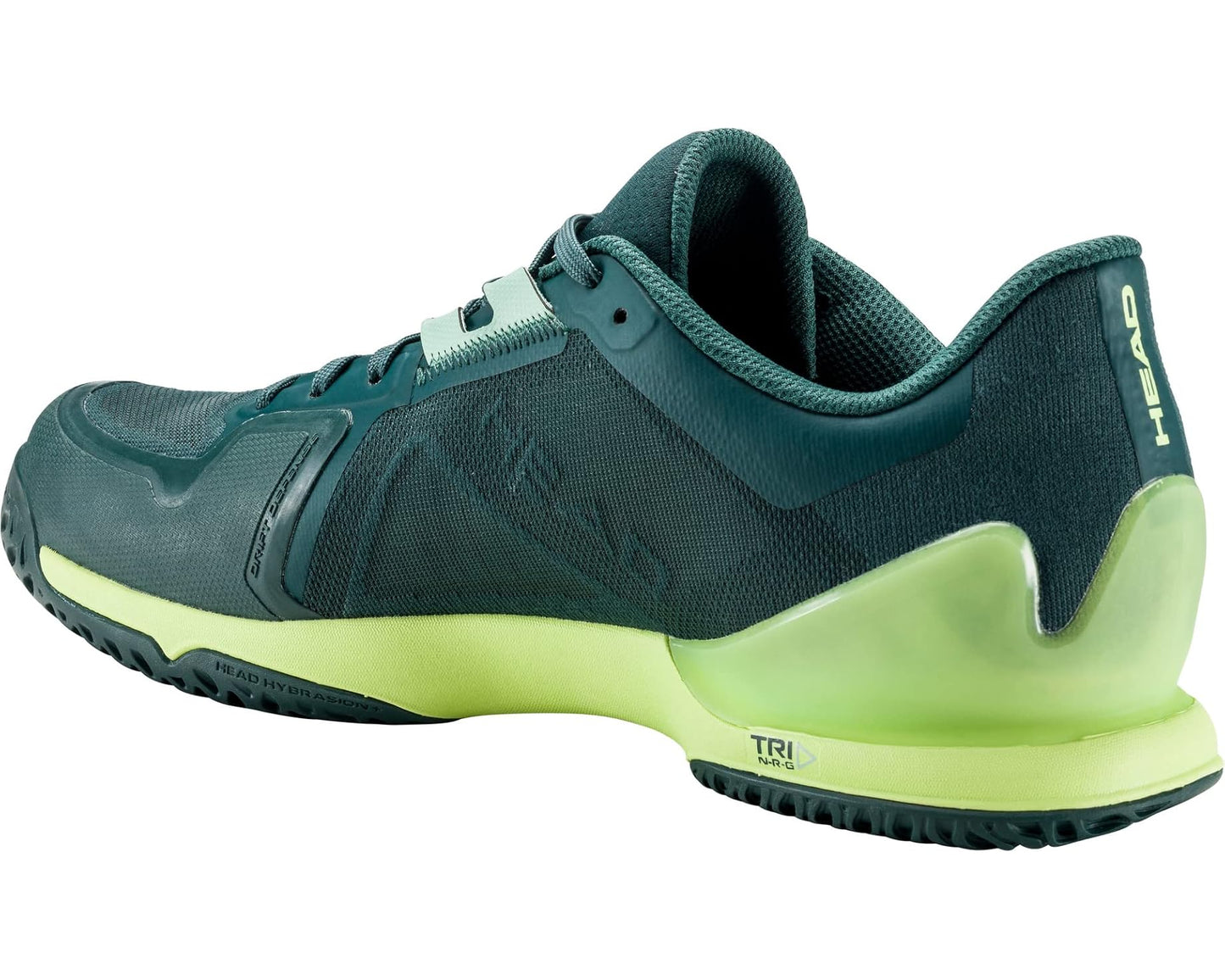 Men's HEAD Sprint Pro 3.5 Tennis Shoes Forest Green/Light Green