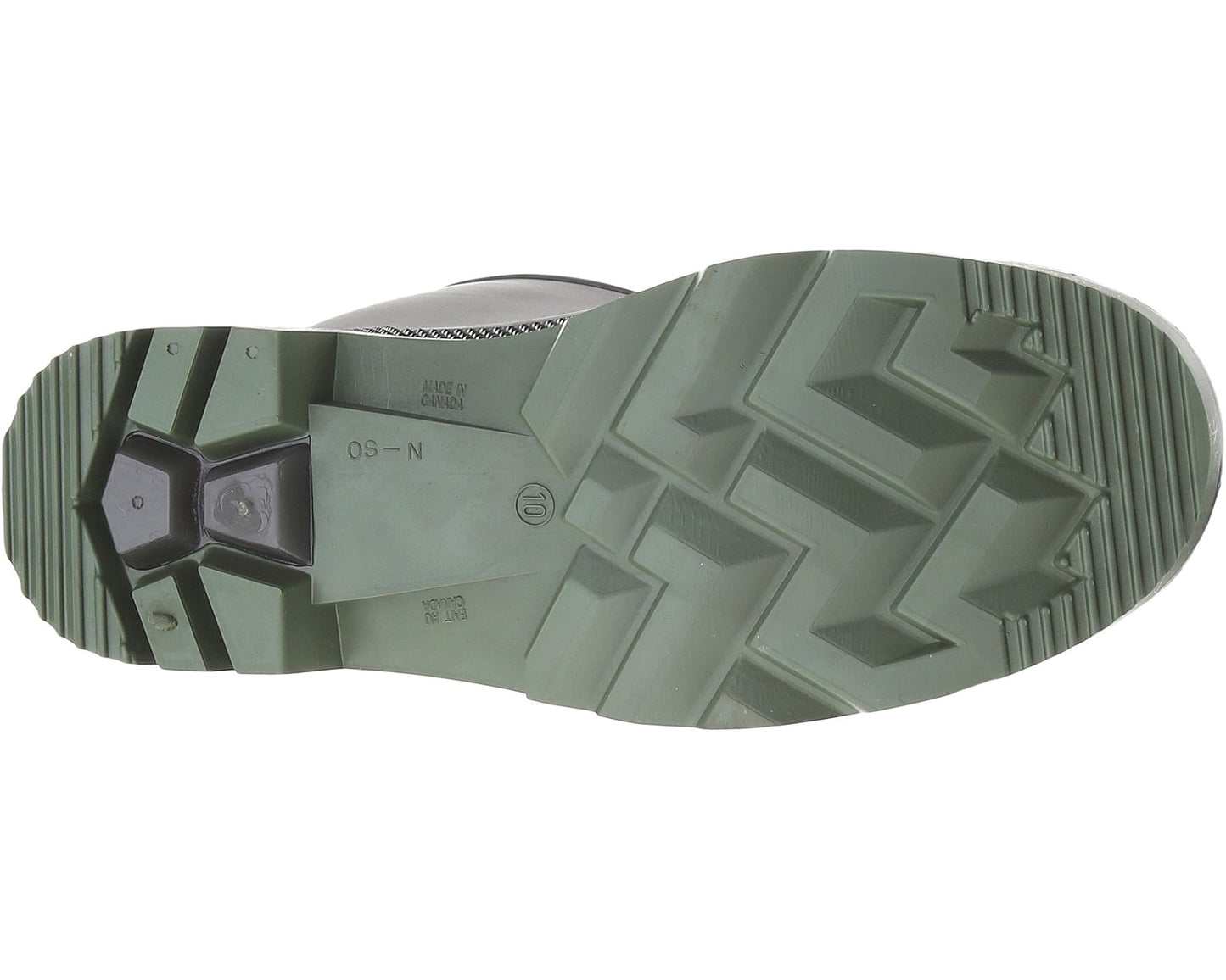 Men's Baffin Enduro Plain Toe Black/Clear/Green
