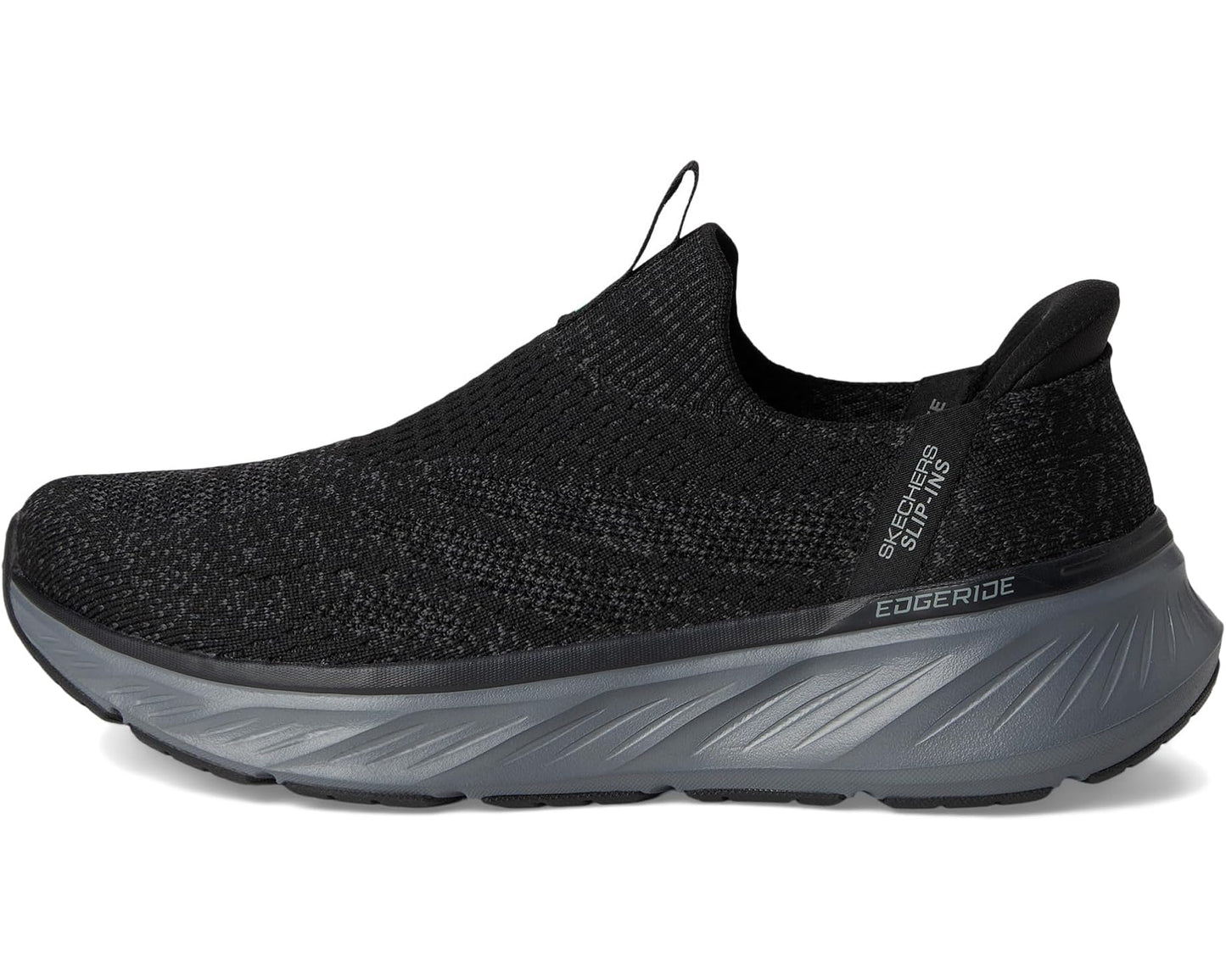 Men's SKECHERS Edgeride Commissioner Hands Free Slip-in Black/Charcoal