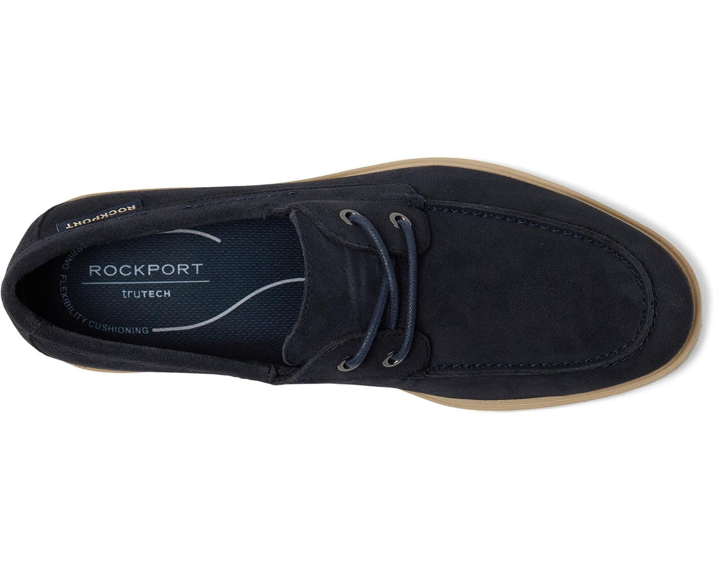 Men's Rockport Hartley Dark Blue Suede