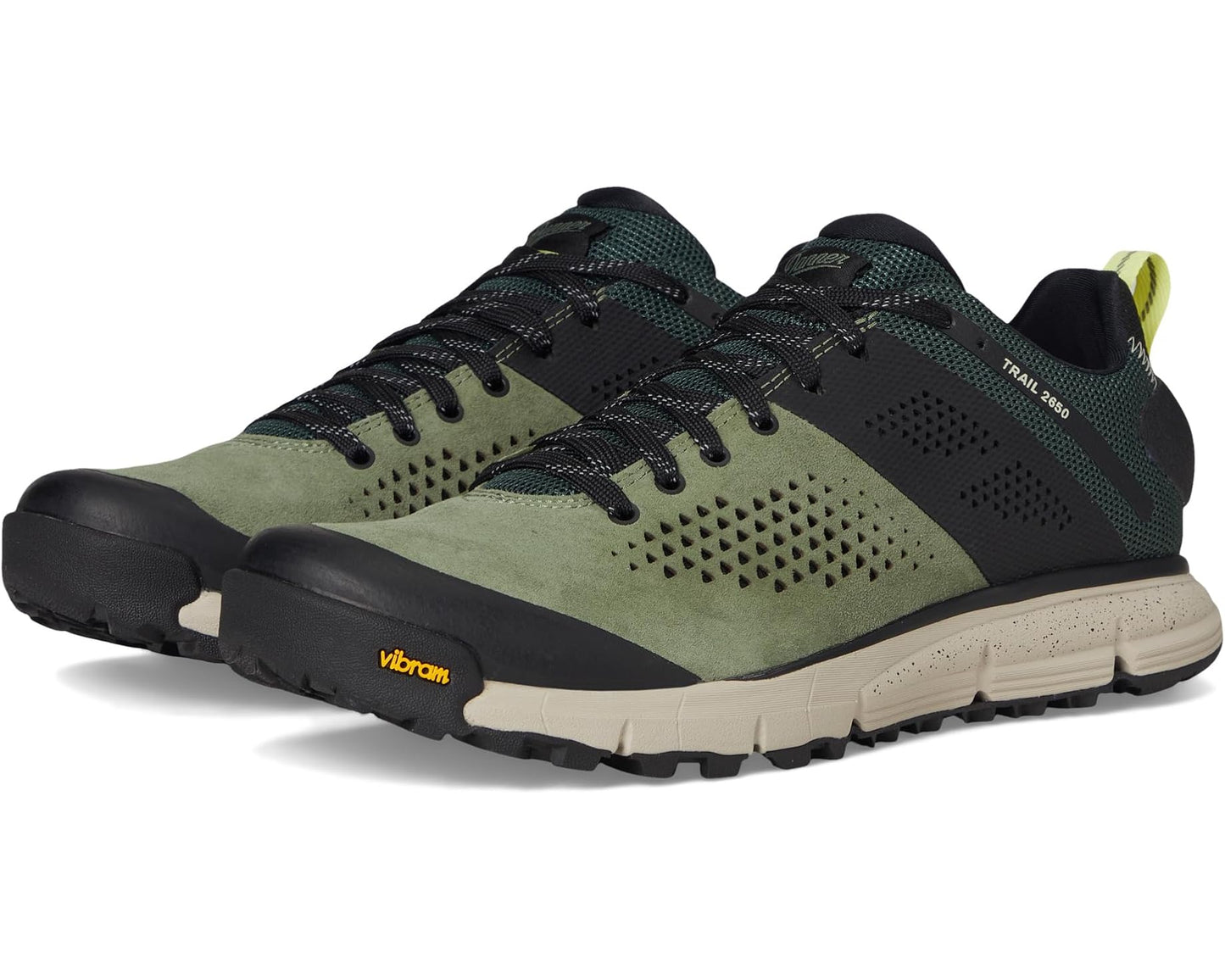 Men's Danner Trail 2650 3 Oil Green/Jet Black