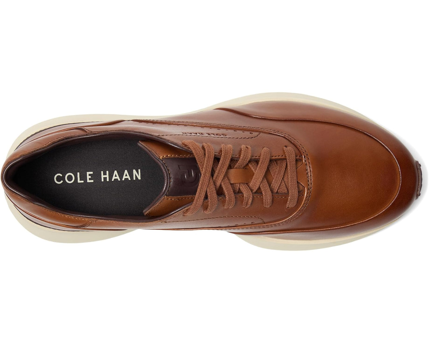 Men's Cole Haan Premium Gentleman's Sneakers Runners British Tan/Madeira/Angora