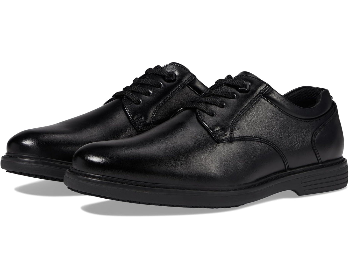 Men's Nunn Bush Wade Work Plain Toe Oxford Black