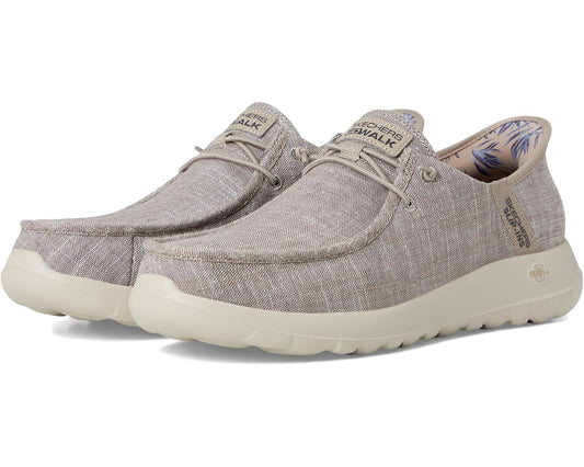 Men's SKECHERS Performance Go Walk Max With Ease Hands Fee Slip-In Taupe