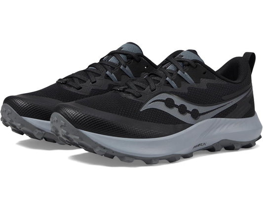Men's Saucony Peregrine 14 Black/Carbon