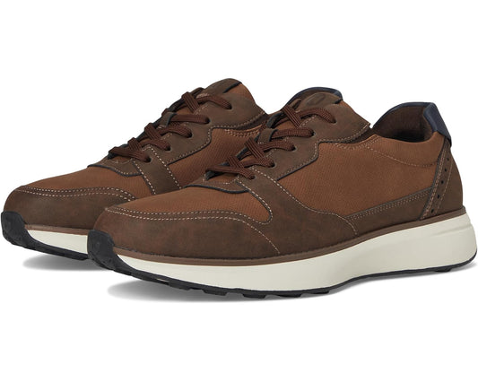 Men's Nunn Bush Kore Swift Moccasin Toe Oxford Brown