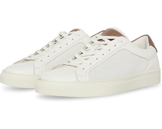 Men's Steve Madden Finneas White/Cognac Leather