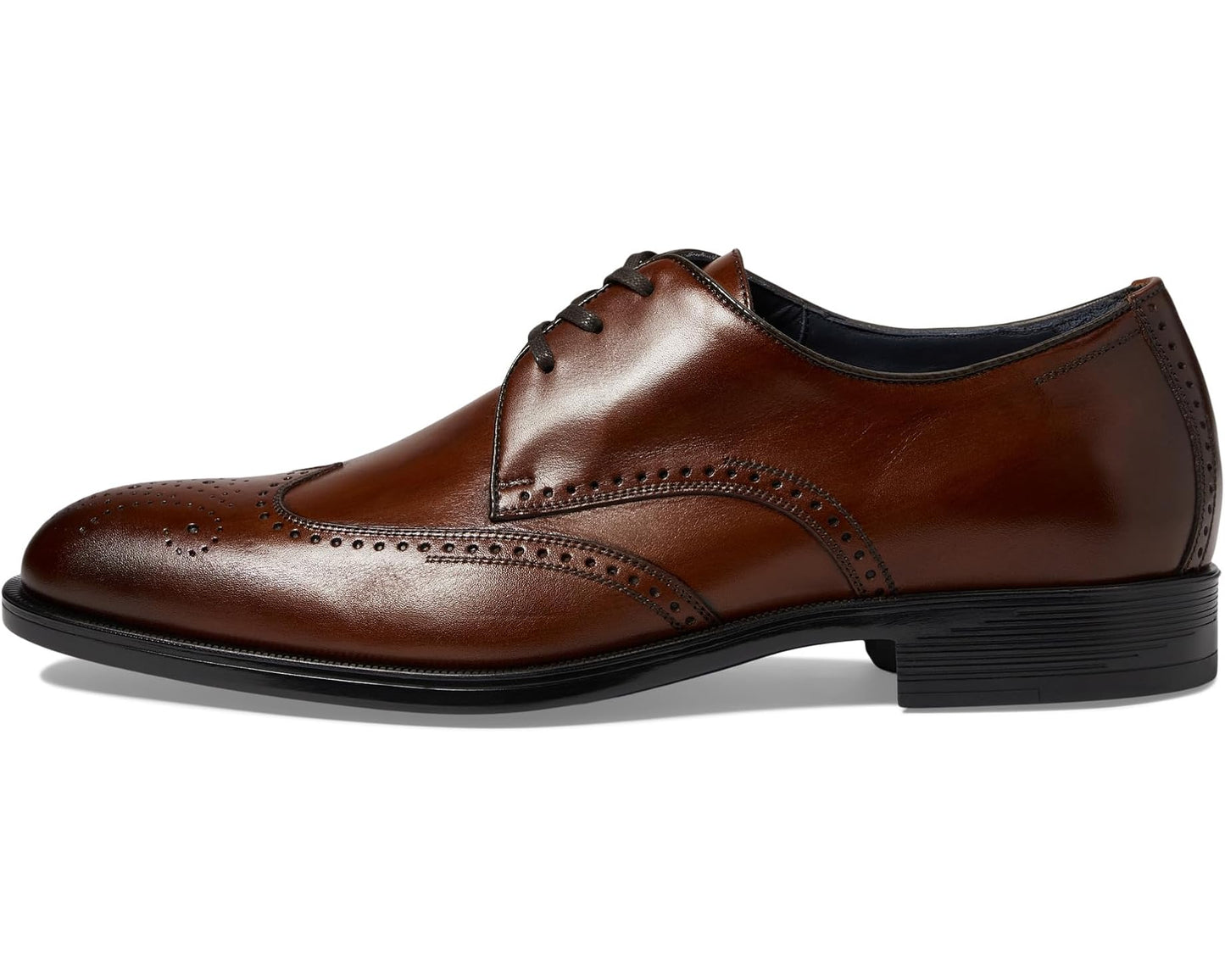 Men's Johnston & Murphy Collection Flynch Wing Tip Tan Italian Calfskin