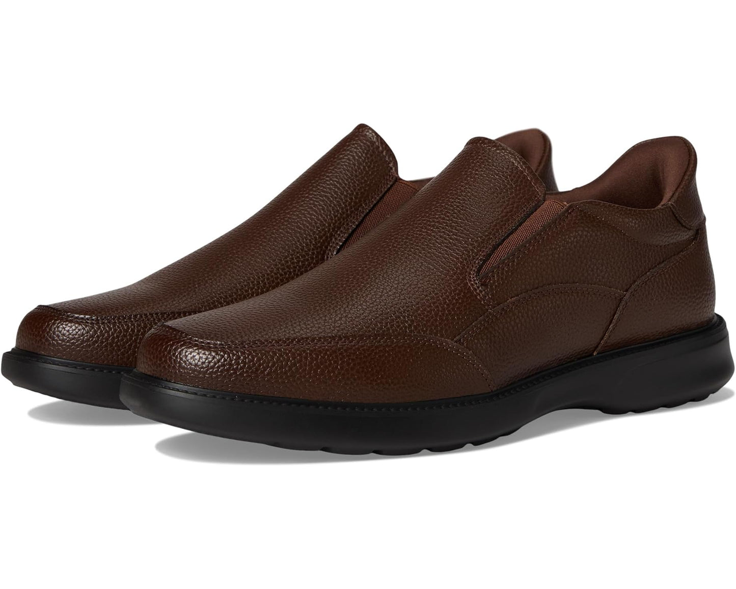 Men's Marc Joseph New York Chicago Road (Hands Free Technology) Brown Grainy Leather