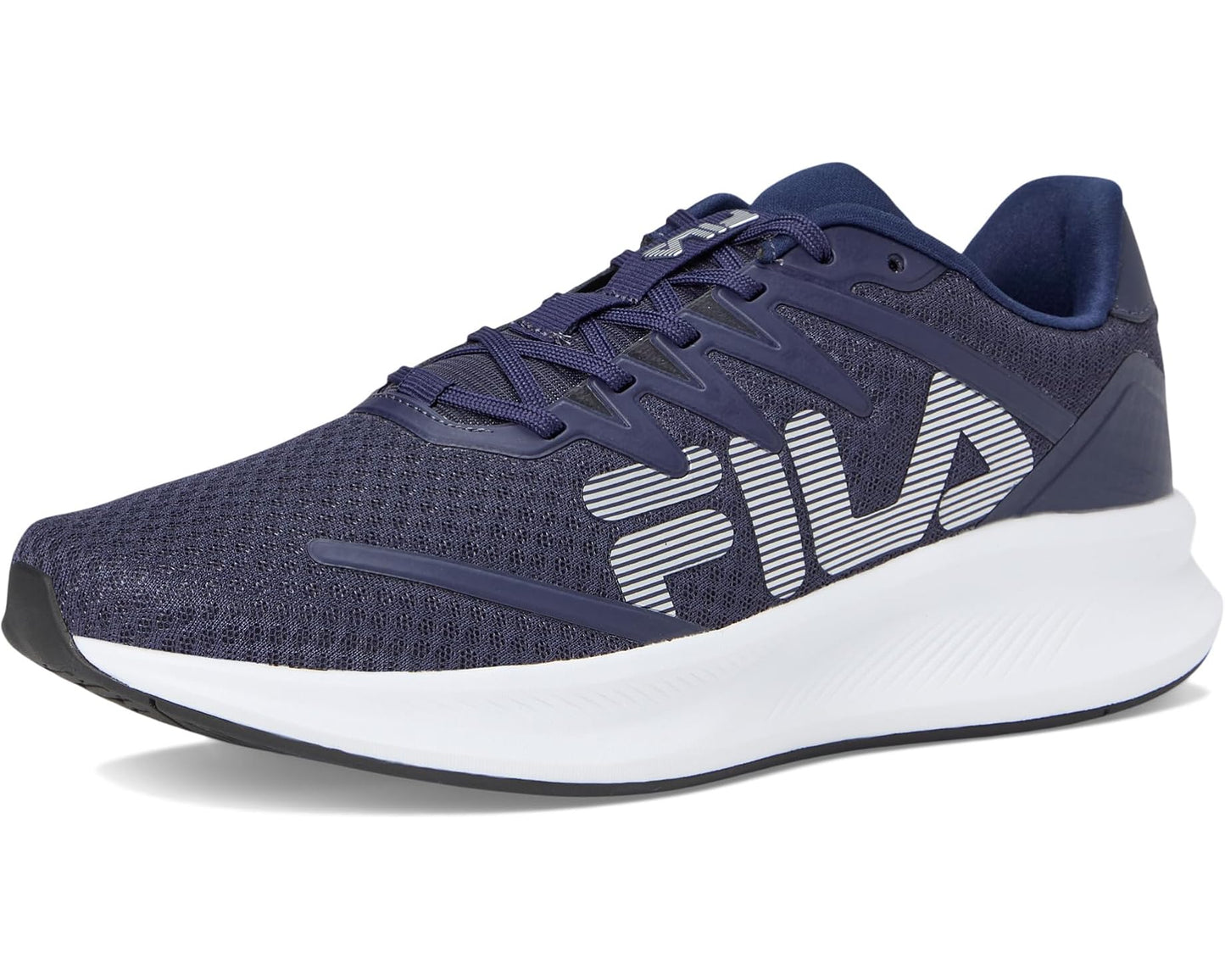 Men's Fila Eletrico Fila Navy/White/Metallic Silver