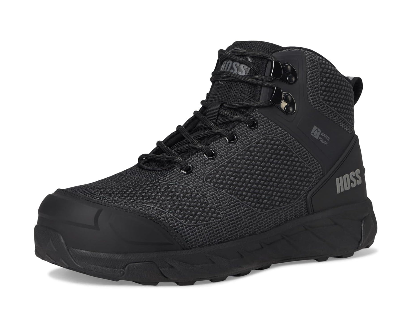Men's Hoss Buster Hi - BIG HOSS Sizes Black