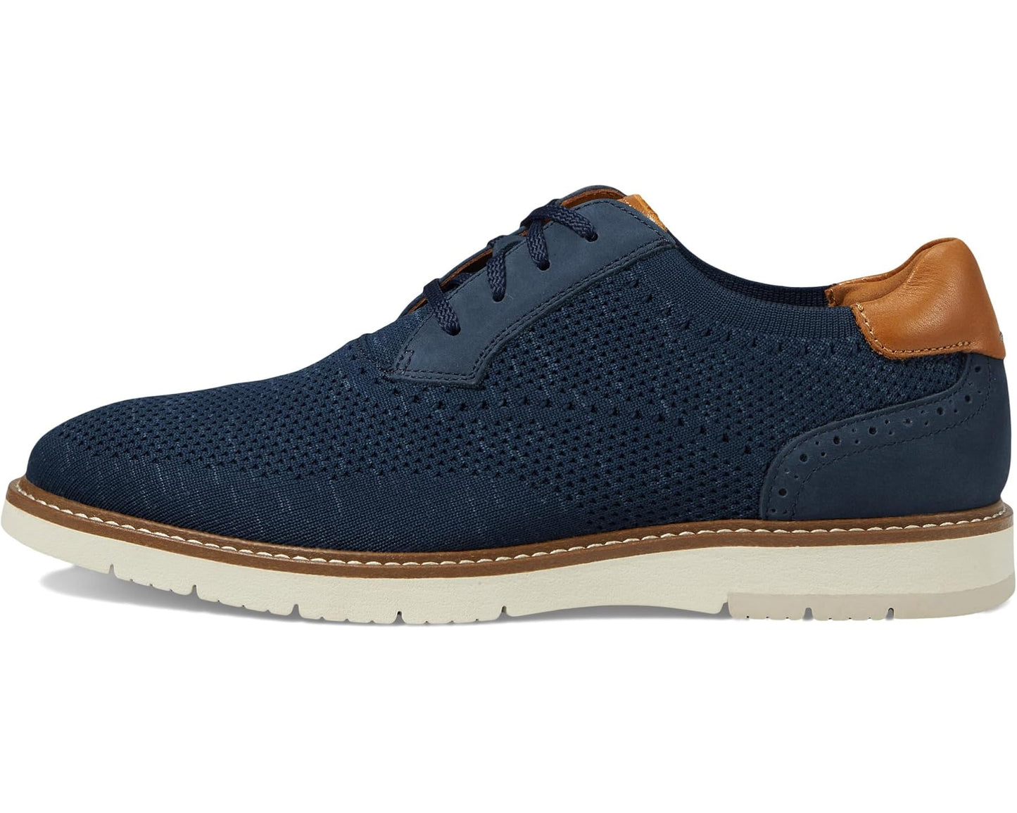 Men's Florsheim Vibe Knit Plain Toe Oxford Navy
