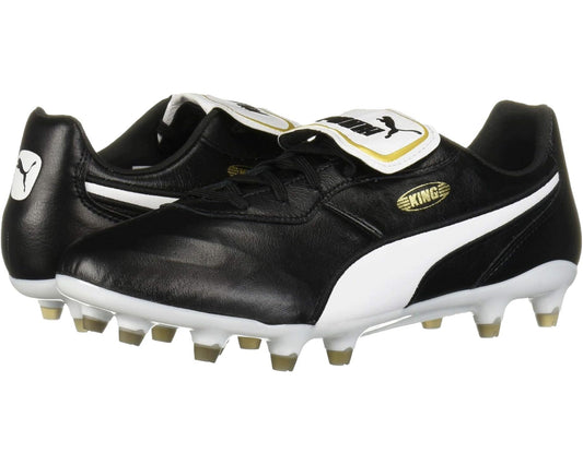 Men's PUMA King Top FG Soccer Cleats Puma Black/Puma White