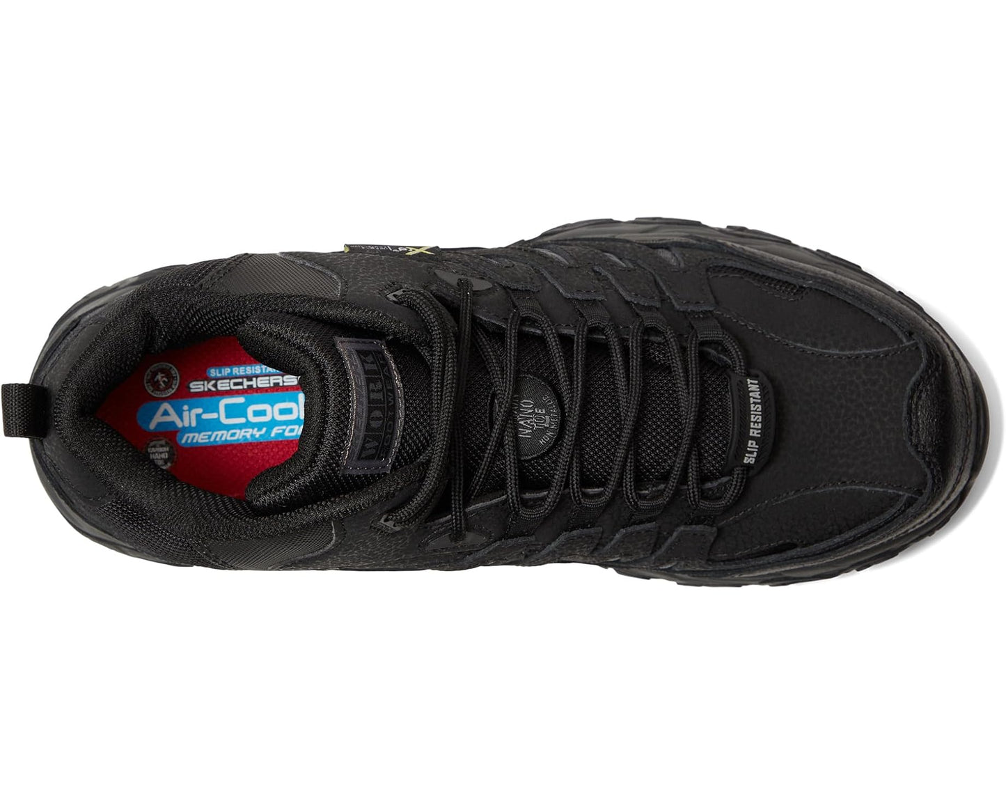 Men's SKECHERS Work Holdredge - Comp Toe Internal Met Guard Black