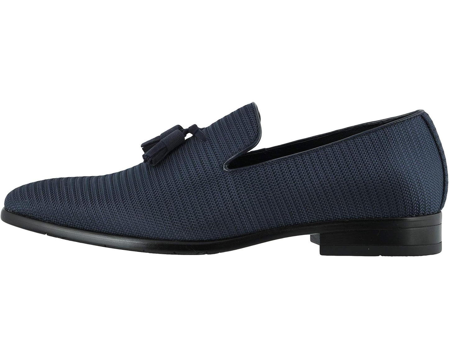 Men's Stacy Adams Tazewell Plain Toe Slip-On Navy