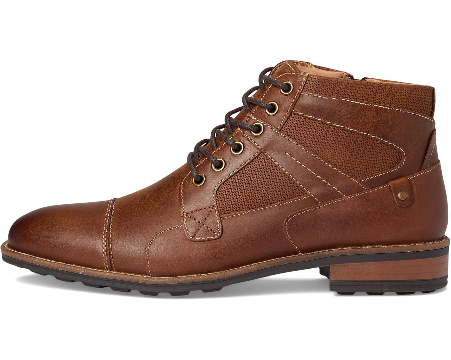 Men's Steve Madden Jotting Dark Tan Leather
