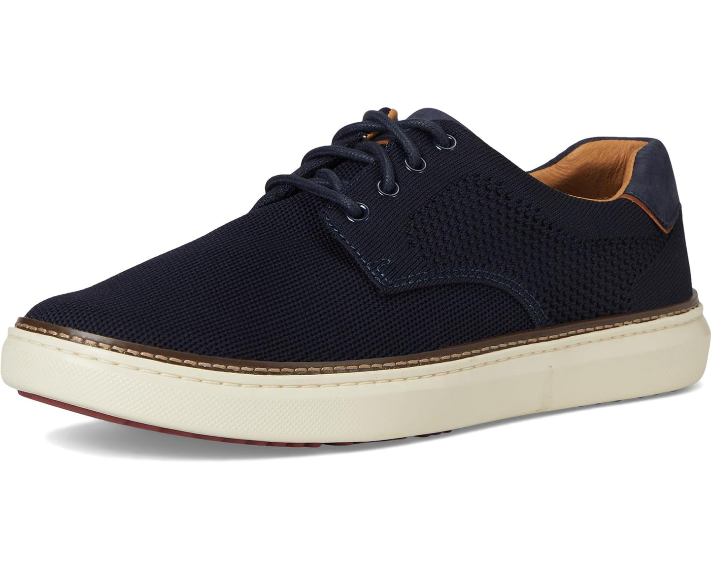 Men's Johnston & Murphy Mcguffey 2 Knit Plain Toe Navy Knit
