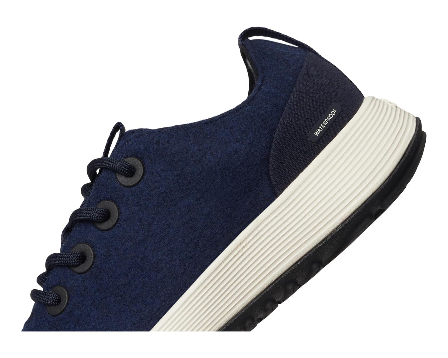 Men's Allbirds Wool Runner NZ Waterproof Dark Navy (Natural White)
