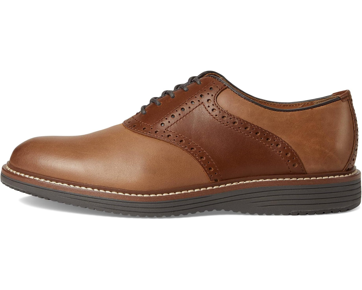 Men's Johnston & Murphy Upton Saddle Tan Oiled/Tan Full Grain