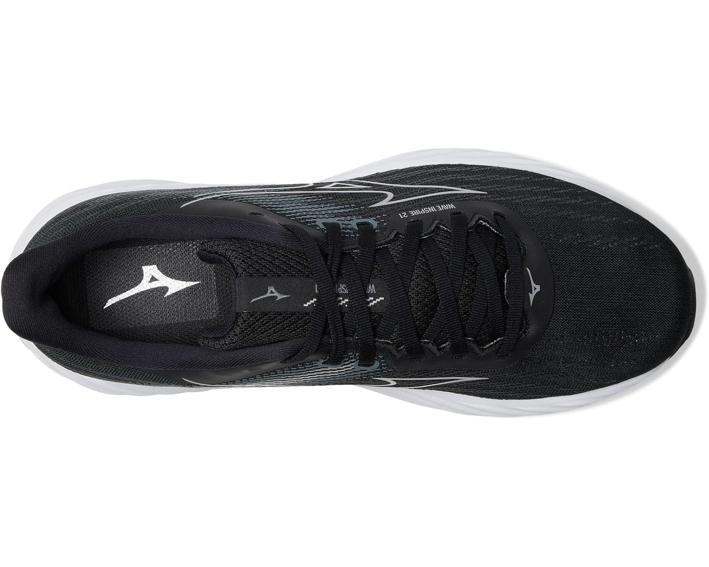 Men's Mizuno Wave Inspire 21 Black/Silver