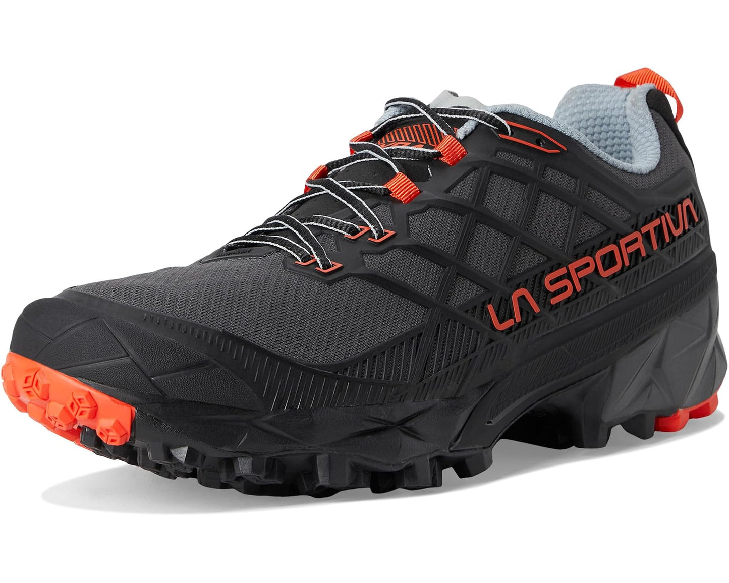 Men's La Sportiva Akyra II Carbon/Cherry Tomato