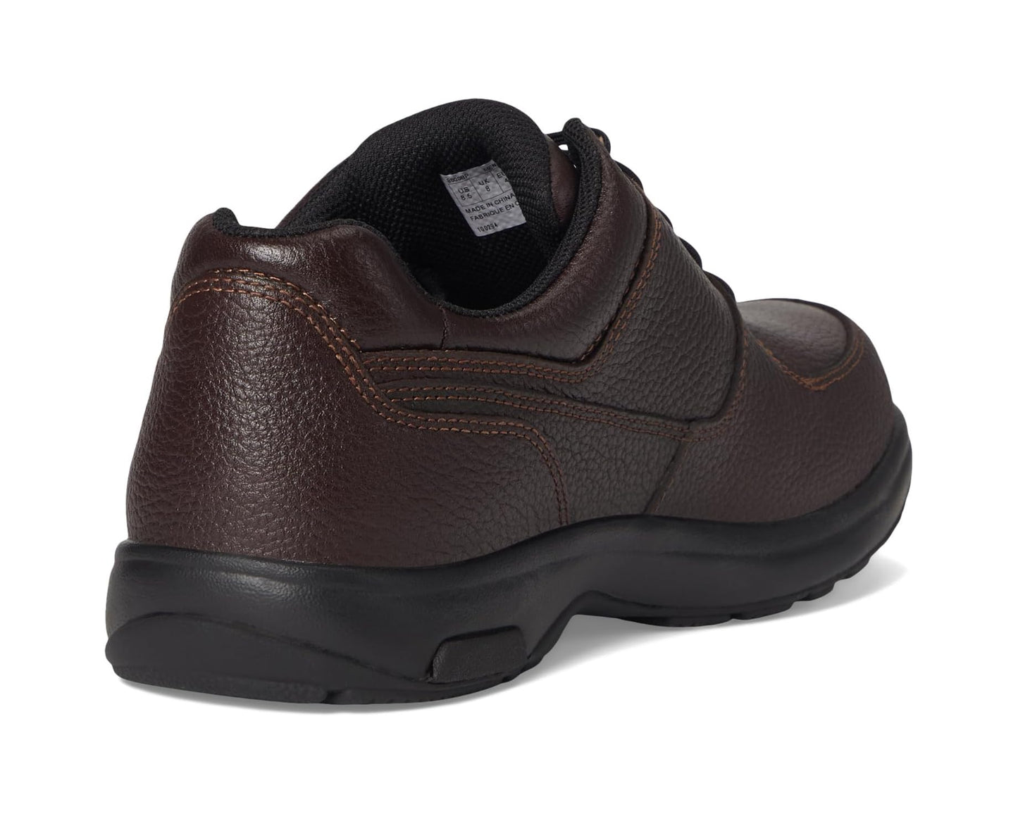 Men's Dunham Windsor Waterproof Brown Waterproof Milled Leather