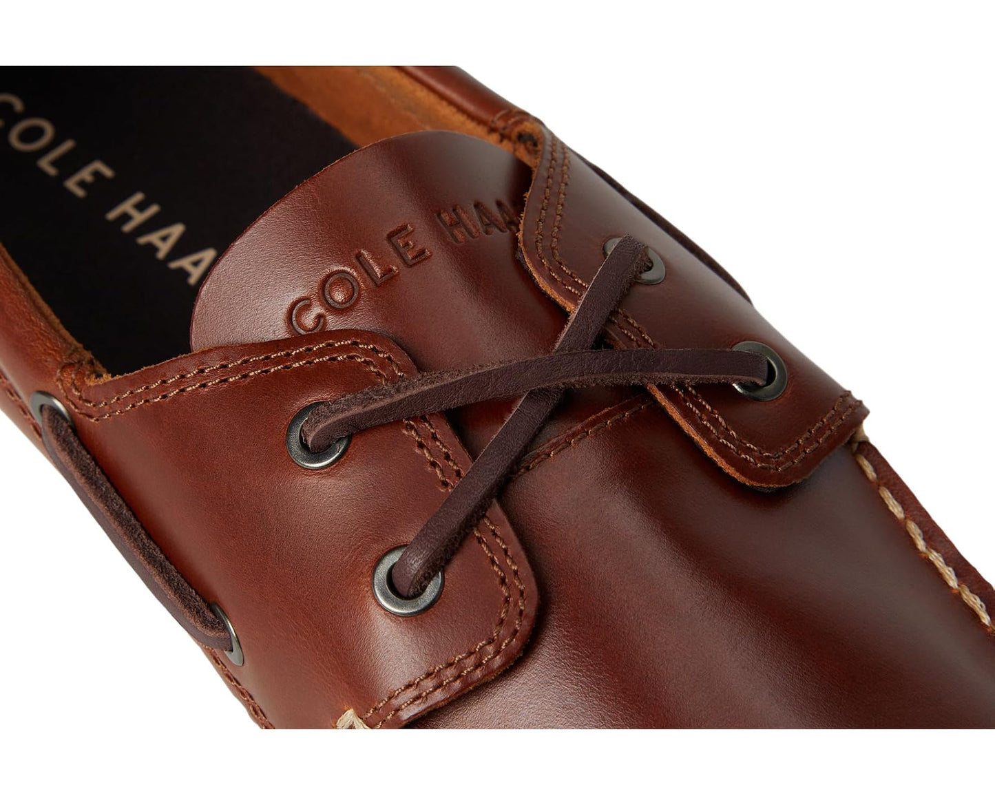 Men's Cole Haan Grand Crosscourt Boat Shoe British Tan/Dark Chocolate/Ivory