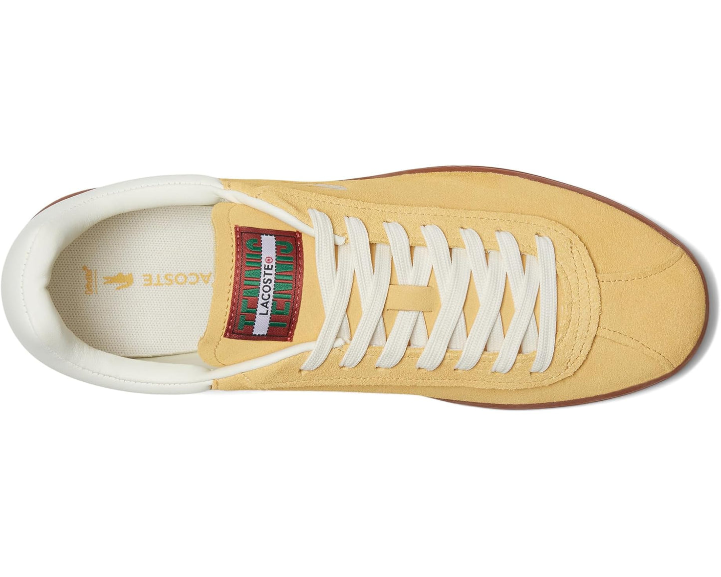 Men's Lacoste Baseshot Sneakers Yellow/Gum