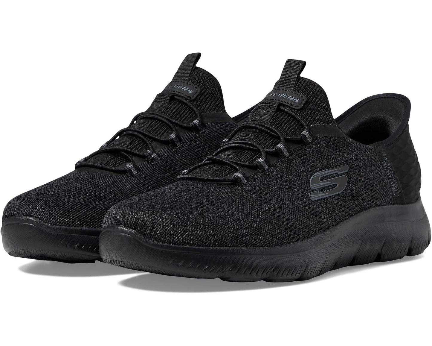 Men's SKECHERS Summits Key Pace Hands Free Slip-In Black/Black