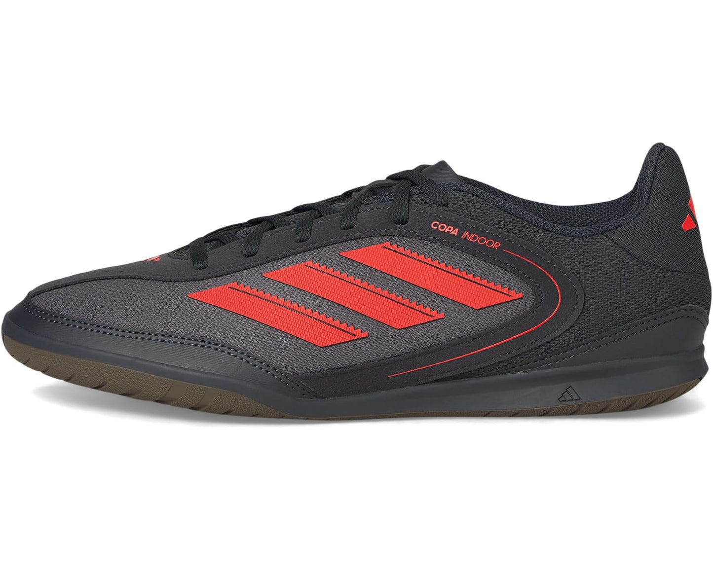 Unisex adidas Copa Club Indoor Soccer Cleats Carbon/Lucid Red/Grey Strata
