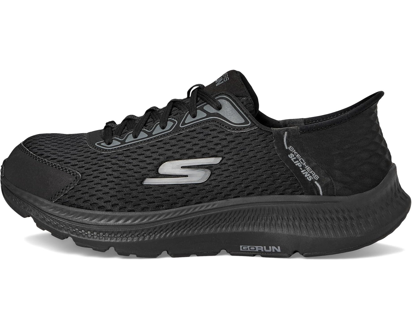 Men's SKECHERS Go Run Consistent 2.0 - Empower Hands Free Slip-Ins Black/Black