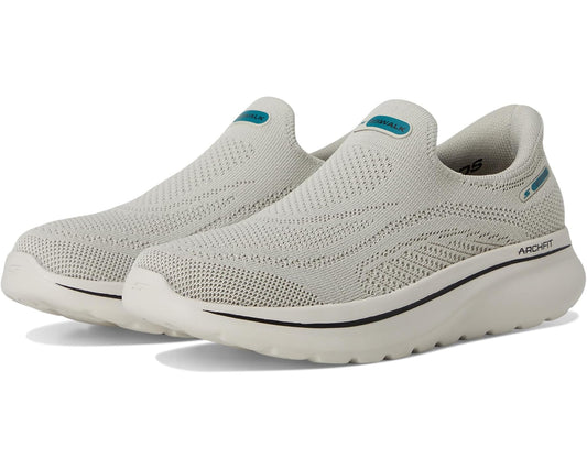 Men's SKECHERS Performance Go Walk Arch Fit N-joy Dale Hands Free Slip-in Taupe