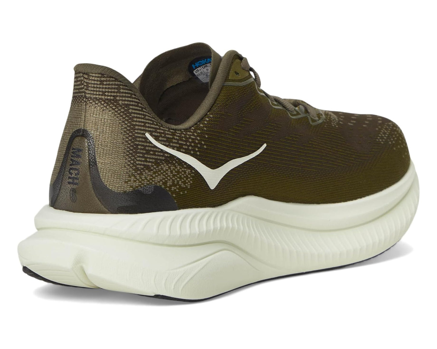 Men's Hoka Mach 6 Antique Olive/Truffle Salt