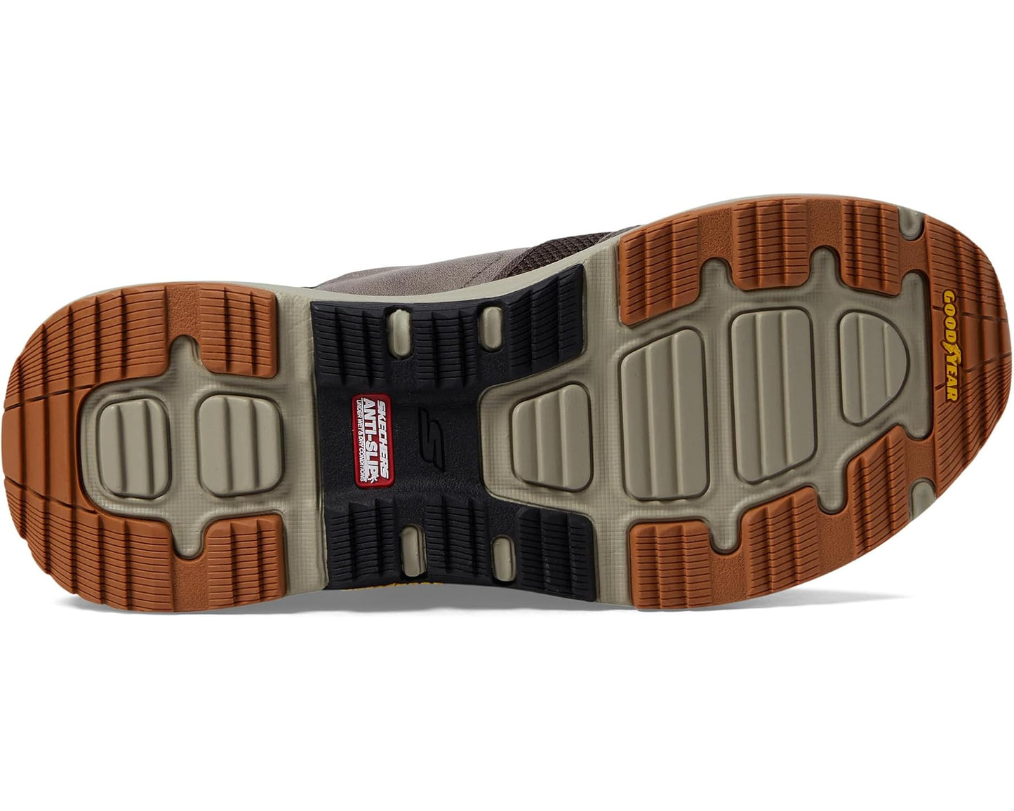 Men's SKECHERS Performance Go Walk Outdoor Hands Free Slip-Ins Brown