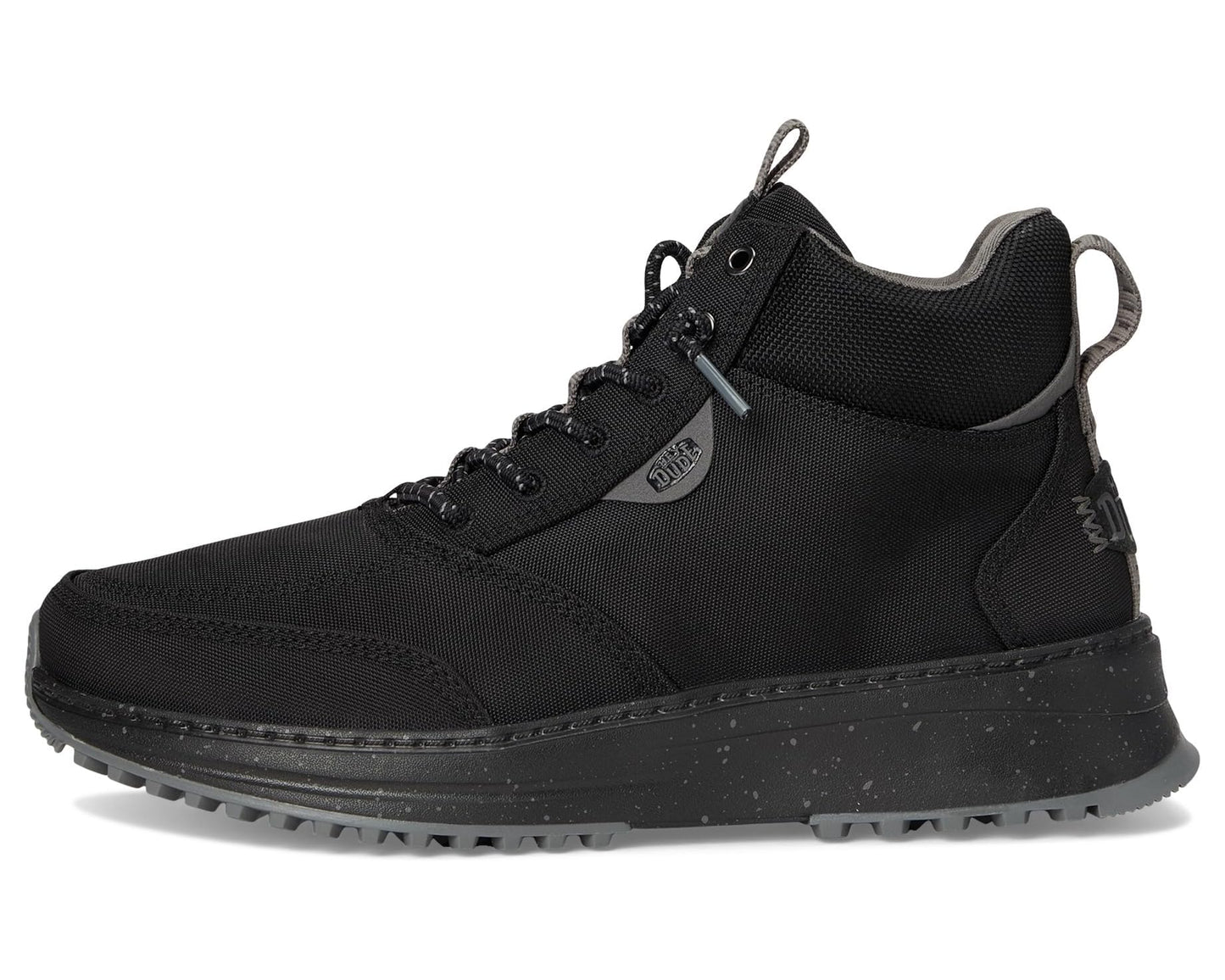 Men's Hey Dude Tahoe Nylon Black/Granite Grey