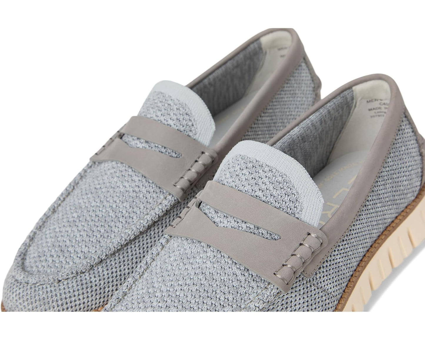 Men's Cole Haan Zerogrand Remastered Stitchlite Loafer Sea Stone/Natural/Ivory