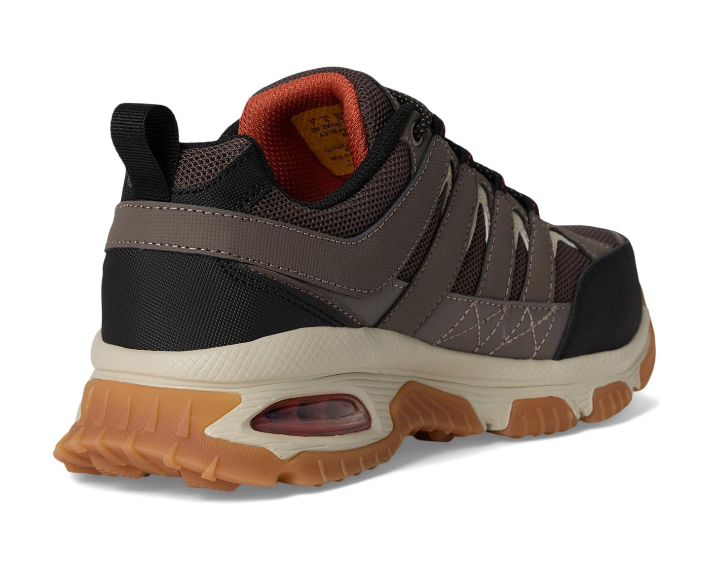Men's SKECHERS Work Skech-Air Envoy ST - Arcket Taupe/Black