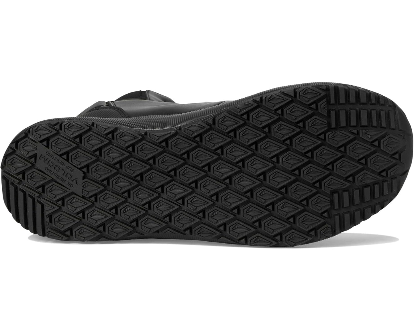Men's Volcom Street Shield 6 Tactical Waterproof Boots with Side Zipper Black