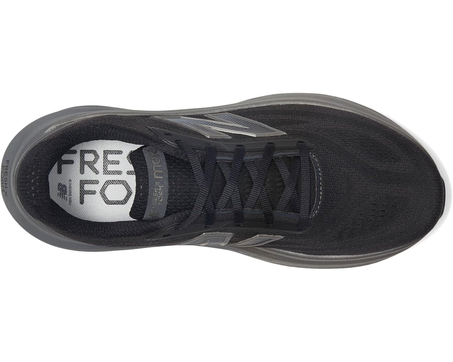 Men's New Balance Fresh Foam X More v6 Black/Castlerock/Black Metallic