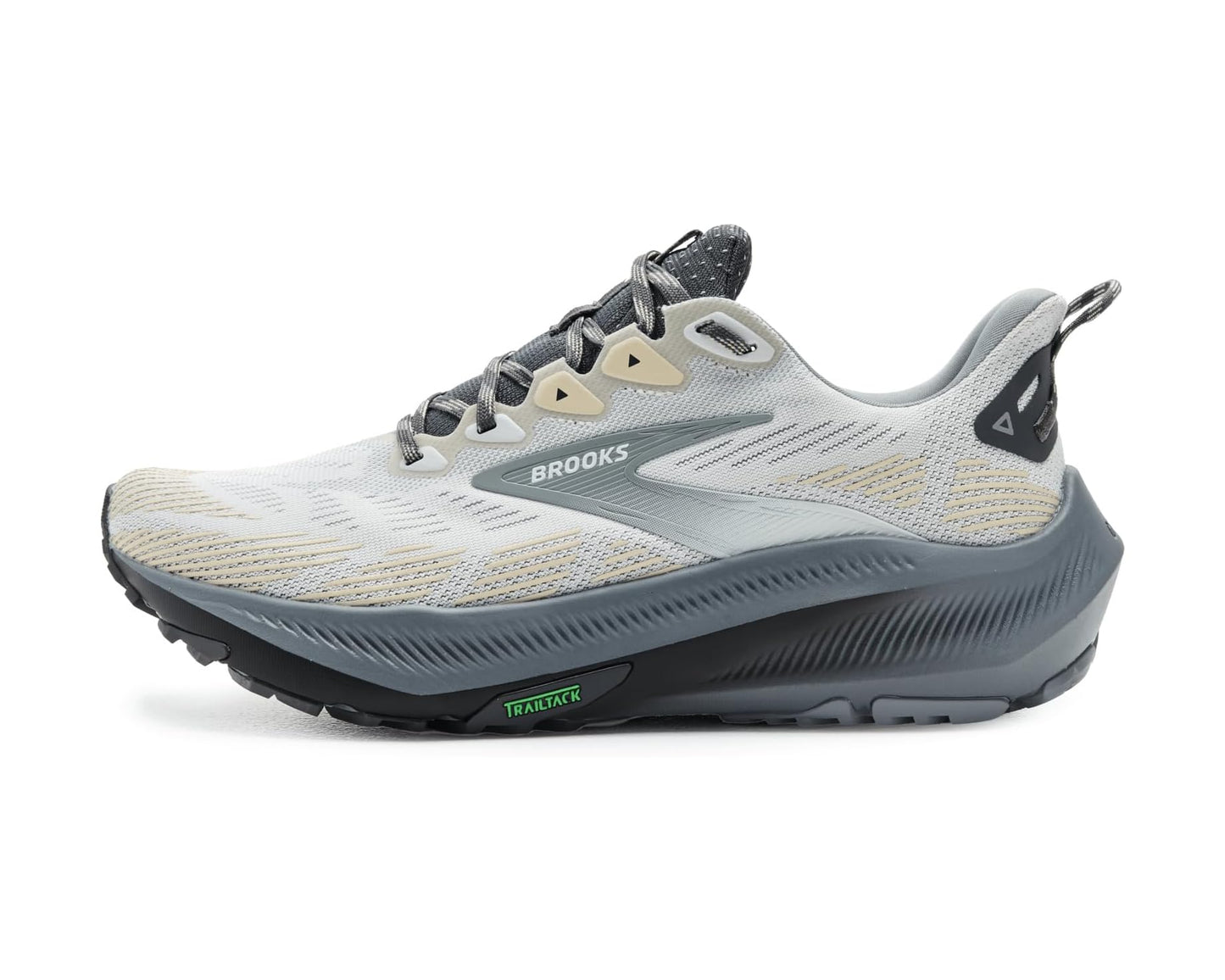 Men's Brooks Ghost Trail Gray/Gray/Bleached Sand