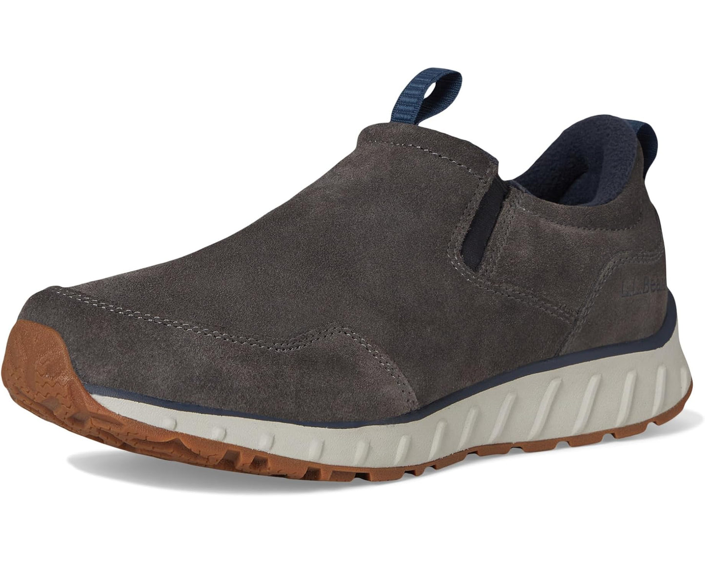 Men's L.L.Bean Snow Sneaker 5 Low Waterproof Insulated Slip-On Graphite