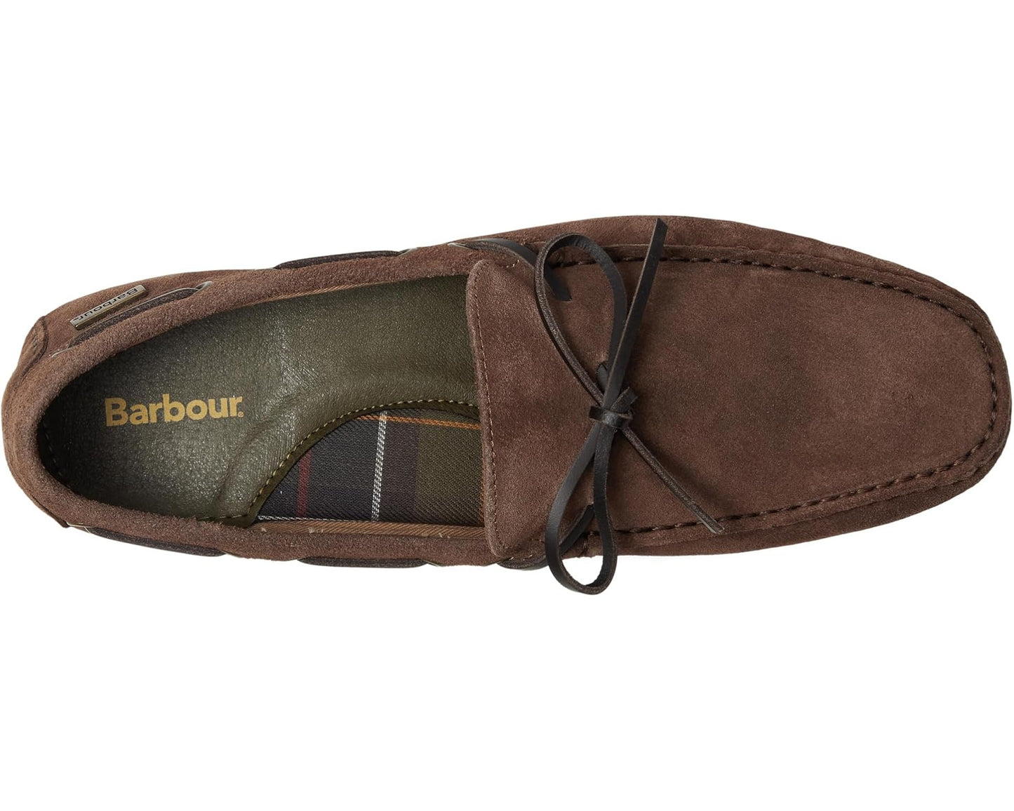 Men's Barbour Courage Driving Shoes Choco Suede