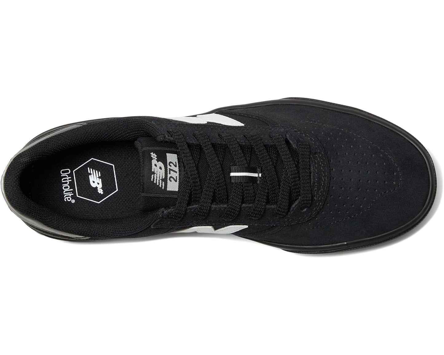 Unisex New Balance Numeric 272 Black/White 3