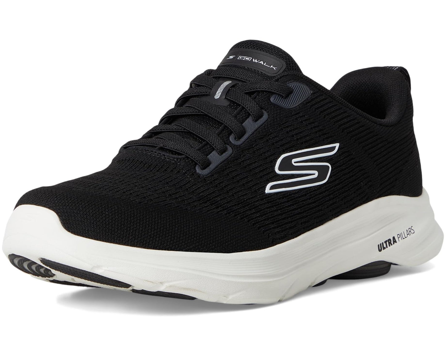 Men's SKECHERS Performance Go Walk 8 Day Hands Free Slip-in Black/White