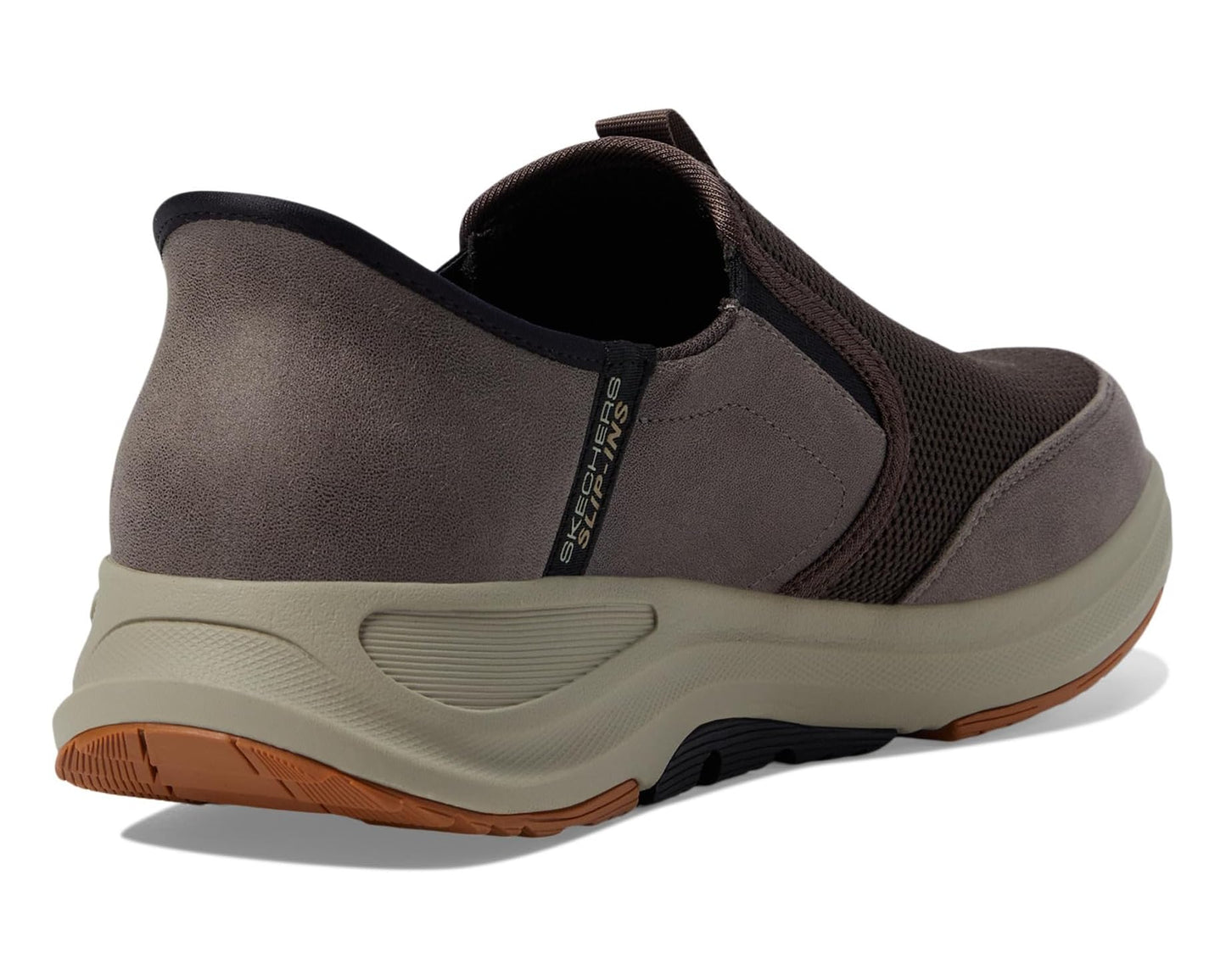 Men's SKECHERS Performance Go Walk Outdoor Hands Free Slip-Ins Brown